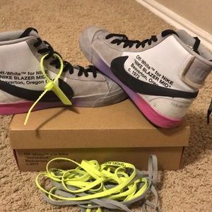 used off white blazers